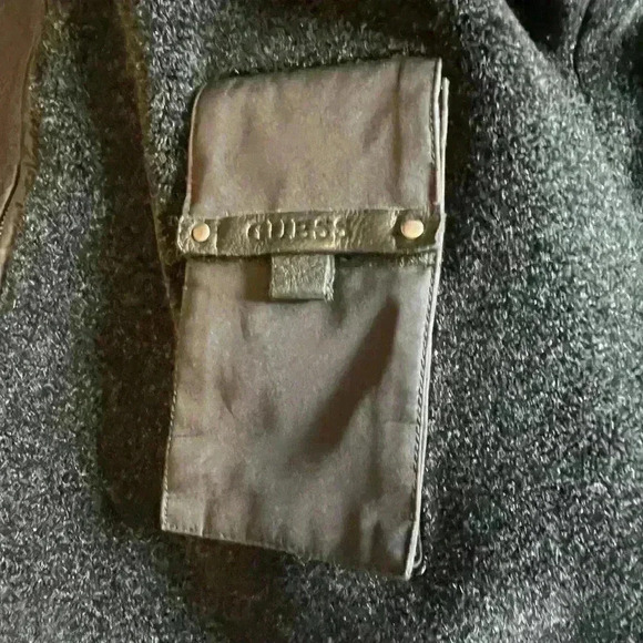 New Old Stock Vintage Guess Men's leather jacket. GUESS  L - Picture 8 of 11